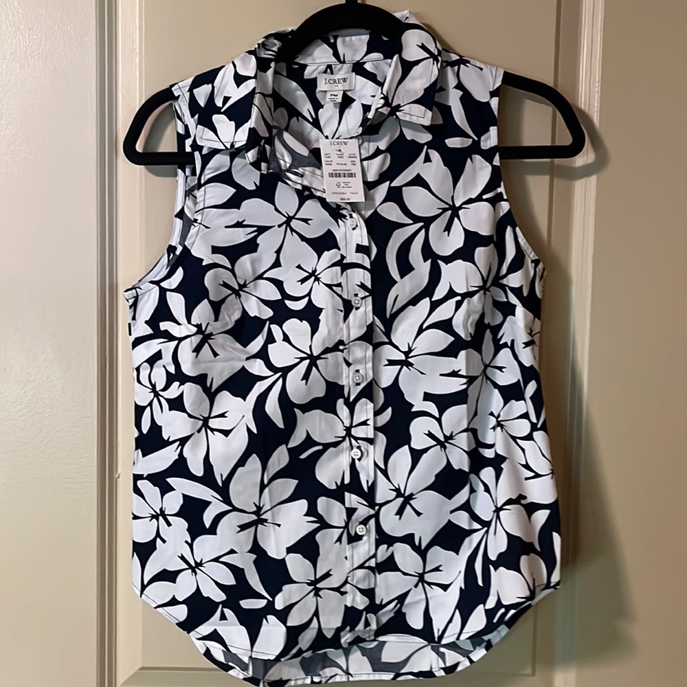 JCrew Button Up Tank